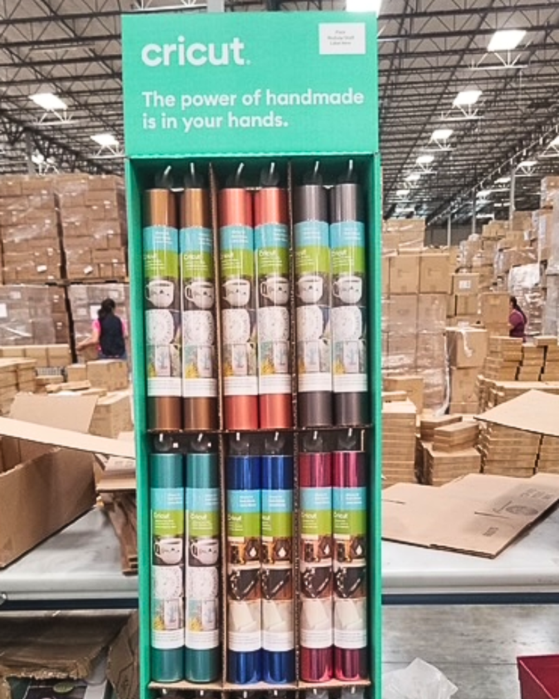 Cricut Point of Purchase POP Display