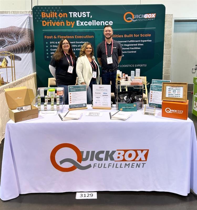QuickBox Team at Expo West 2026