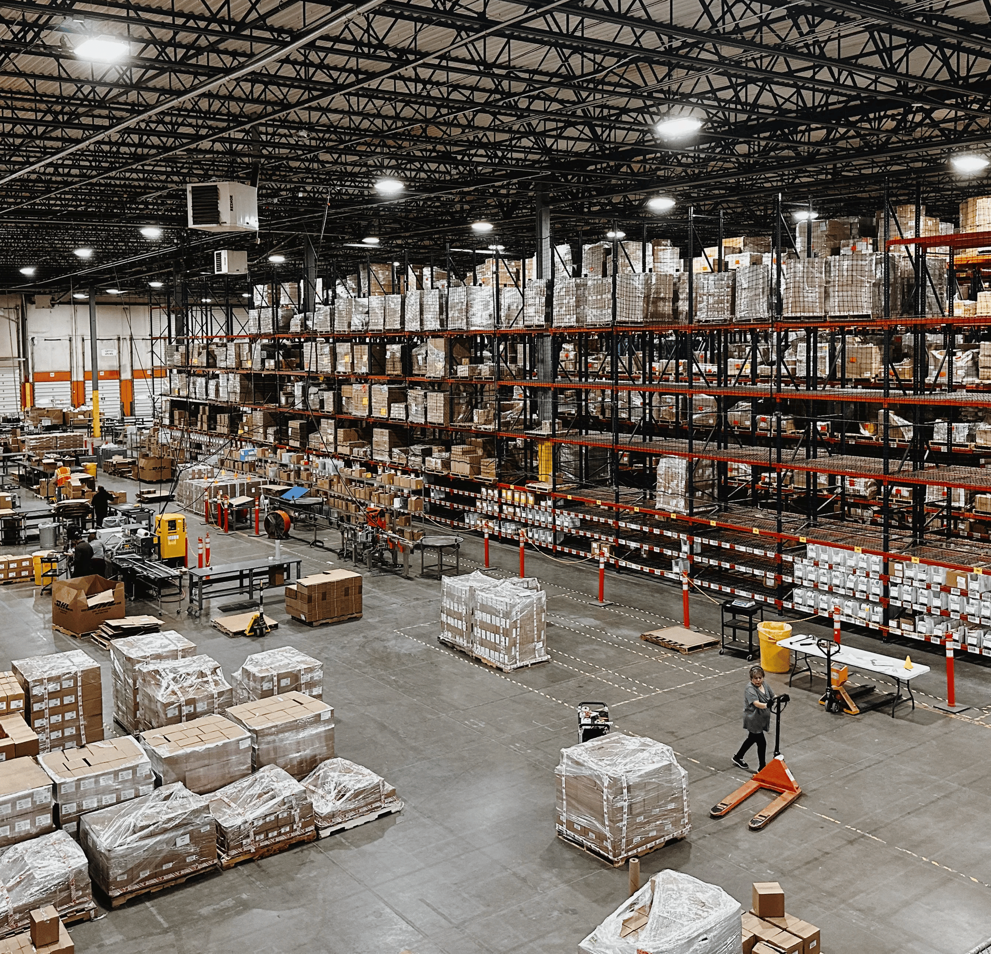 QuickBox Fulfillment Facility - Interior Wide View