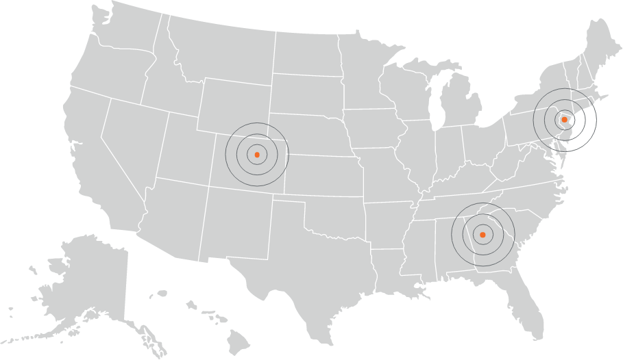 QuickBox locations map
