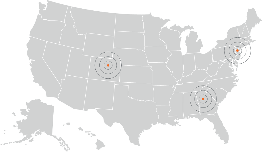 QuickBox locations map QuickBox locations map